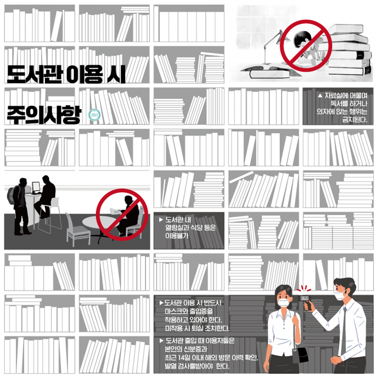 부분 개관하는 성남시 공공도서관 이용시 주의사항. [성남시 제공]