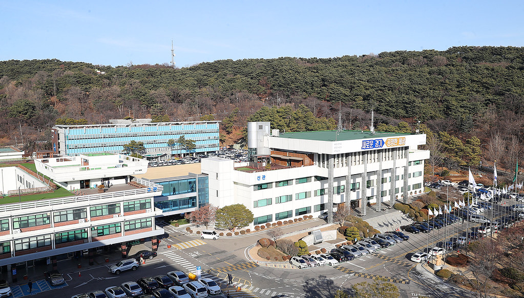 경기도청 전경.