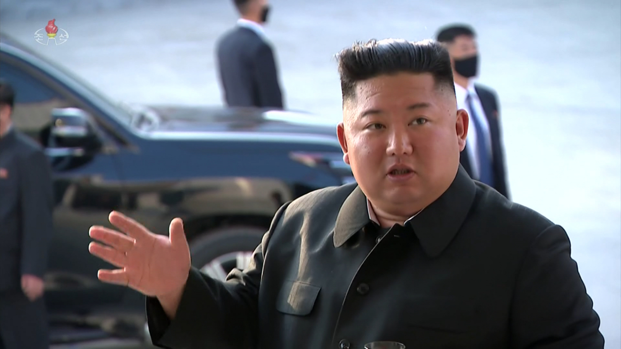 북한 김정은 국무위원장. [연합]
