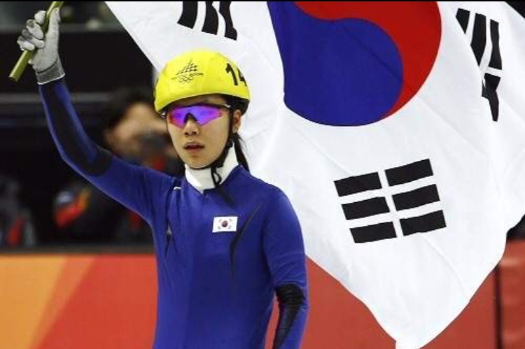 2006년 토리노 동계올림픽 여자 쇼트트랙 1000m에서 우승한 진선유. [진선유 제공]