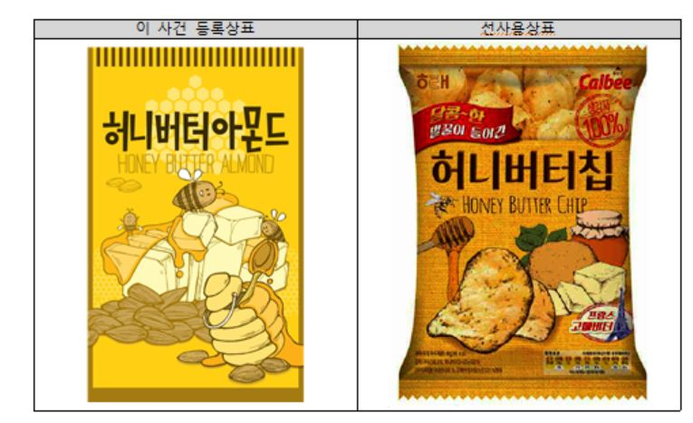 ‘허니버터아몬드’와 ‘허니버터칩’ [대법원]