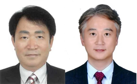 광주시 김중태 상생일자리보조관(왼쪽), 김이강 대변인.