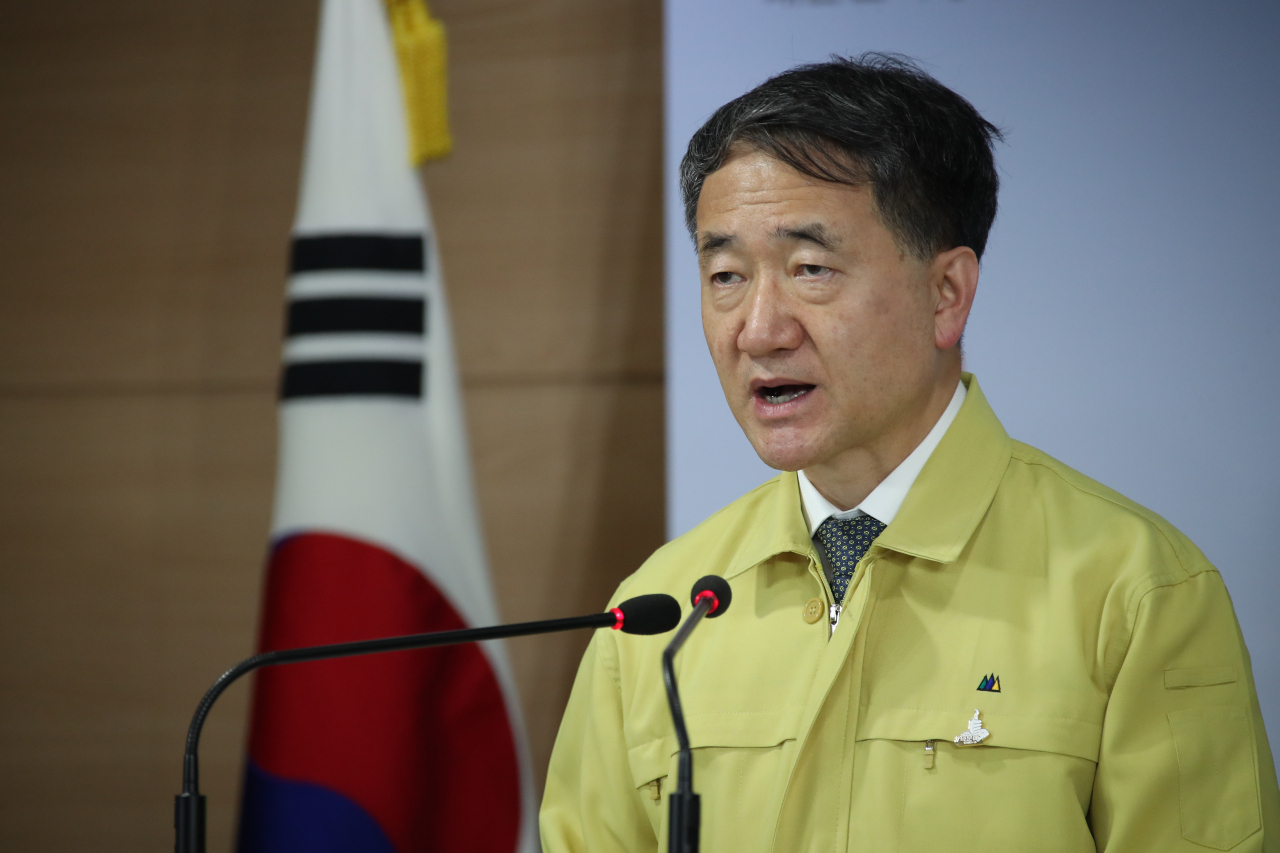 박능후 중앙재난안전대책본부 1차장 (보건복지부 장관)[연합뉴스]