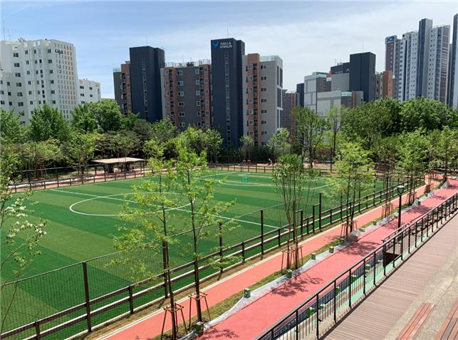 손기정체육공원 러닝트랙 및 운동장. [서울시 제공]