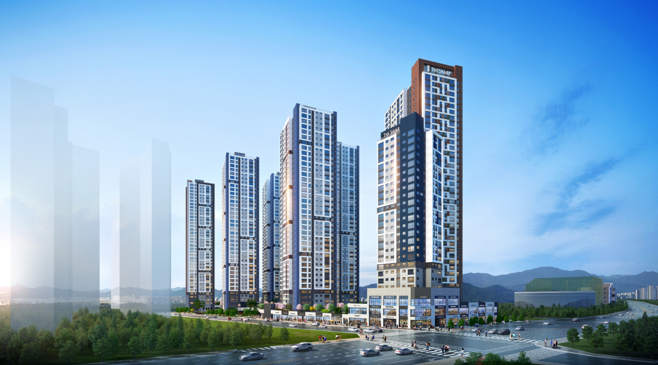 더샵 광주포레스트 투시도 [포스코건설]