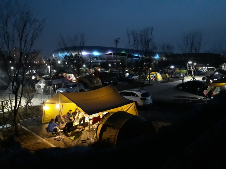 향남오토캠핑장 전경. [화성도시공사 제공]