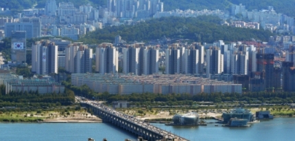 서울 서초구 일대 아파트 밀집지역의 모습. [헤럴드경제DB}