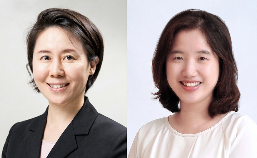 왼쪽부터)이소희 박사, 박혜윤 교수