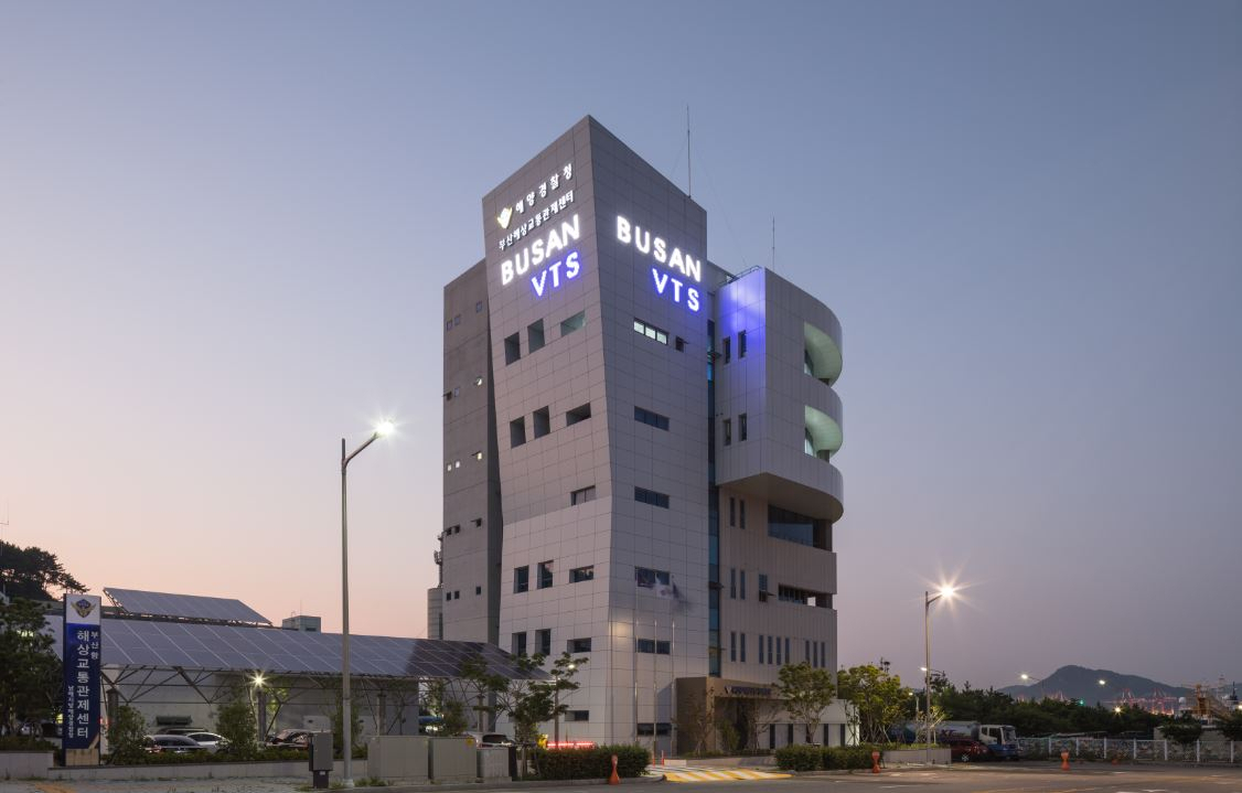 부산항 VTS 전경