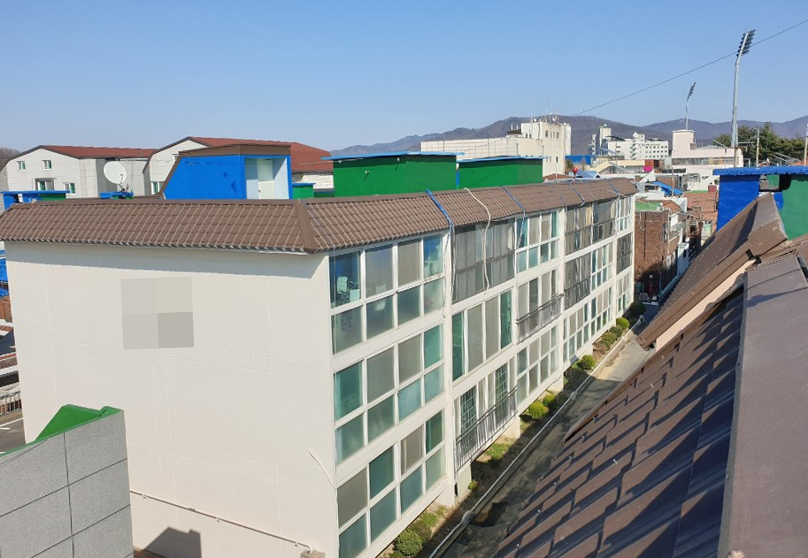 충북 청주시 일대 소규모 공동주택 밀집지역의 모습. [청주시청 제공]