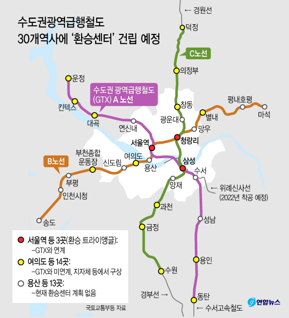 “왕십리역 추가·은마아파트 우회 요구” 복잡해진 GTX-C 노선[부동산360]