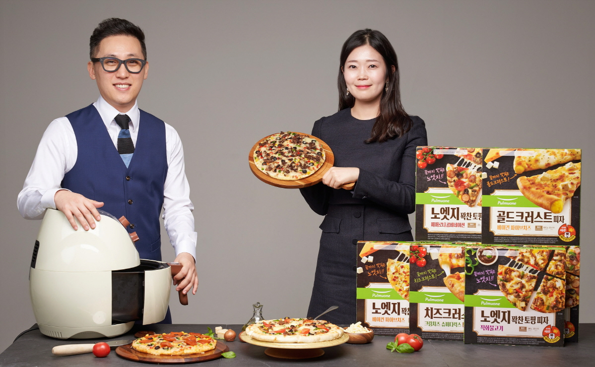풀무원 노엣지피자 5종. [사진제공=풀무원]