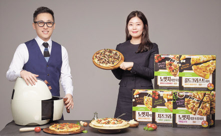 풀무원 노엣지피자 5종. [풀무원 제공]