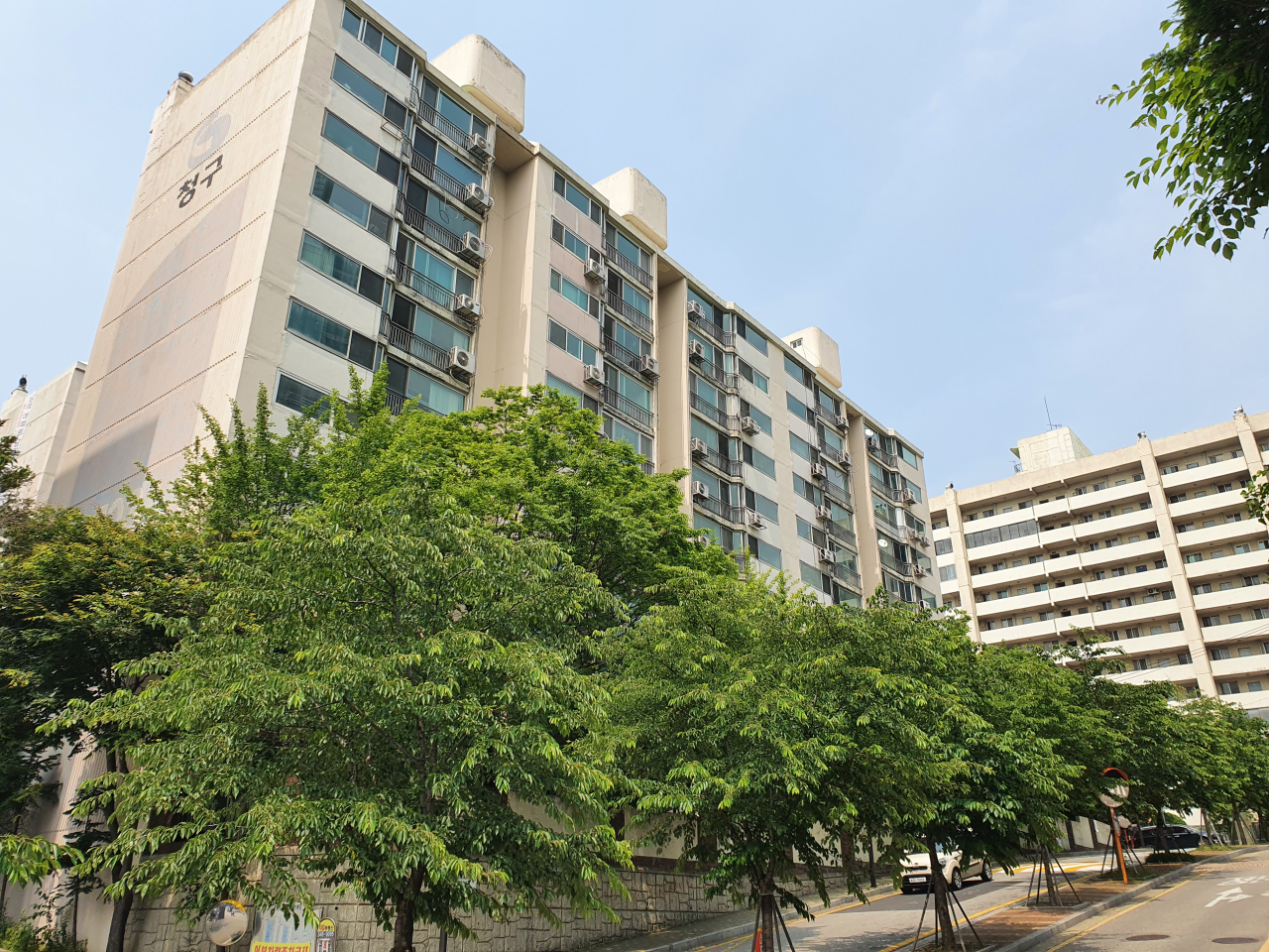 서울시 강남구 삼성동 청구아파트 모습 [사진=민상식 기자]