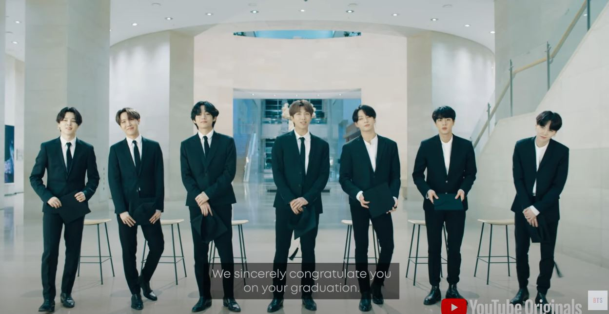 디어 클래스 오브 2020. [방탄TV 캡처]