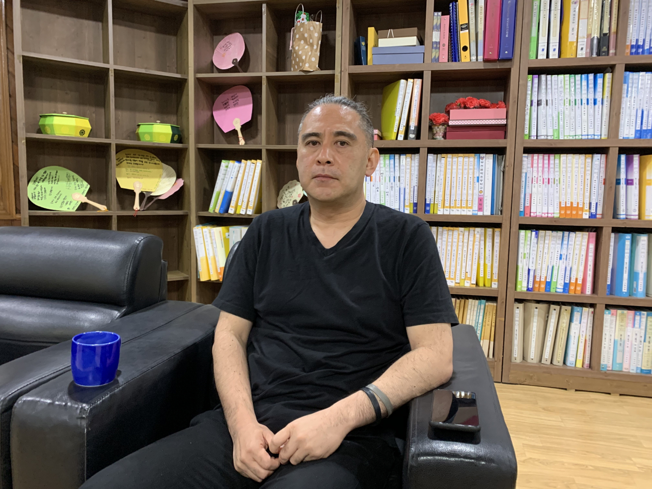 최근 경기 광주에 위치한 일본군 ‘위안부’ 피해 할머니 지원시설인 대한불교조계종 사회복지법인 나눔의집에서 만난 야지마 쓰카사 씨. 야지마 씨는 나눔의집에서 국제실장을 맡고 있다. 신주희 기자/joohee@heraldcorp.com