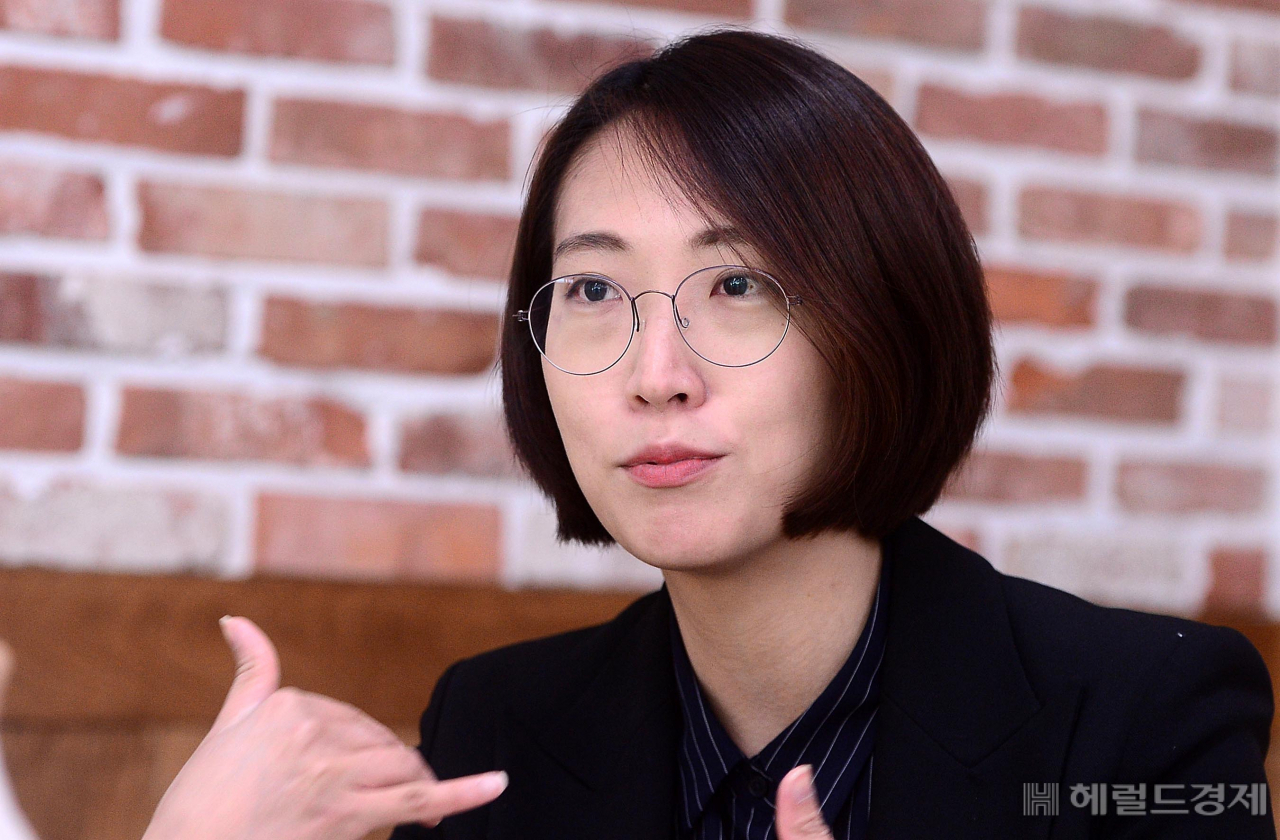 장혜영 정의당 의원 이상섭 기자 babtong@heraldcorp.com