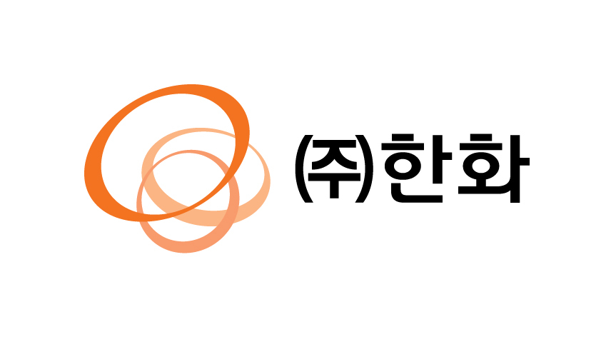 ㈜한화 국문 로고. [㈜한화 제공]