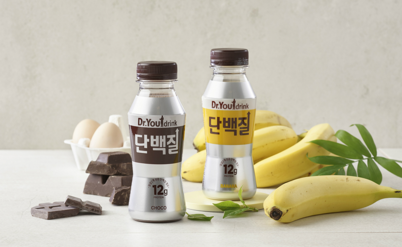 마시는 단백질 '닥터유 드링크' 제품 2종 이미지 [제공=오리온]