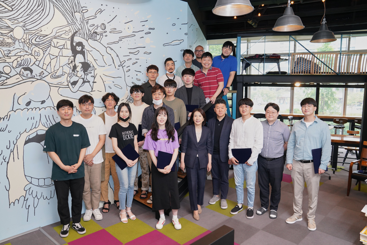 경기게임아카데미 스타트업 과정 8기 수료[경기콘진 제공]