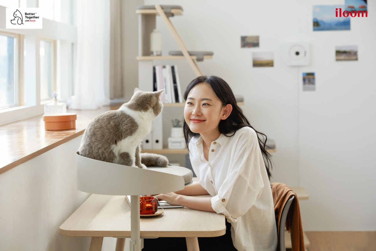일룸의 ‘캐스터네츠 데스크스텝’. [일룸 제공]