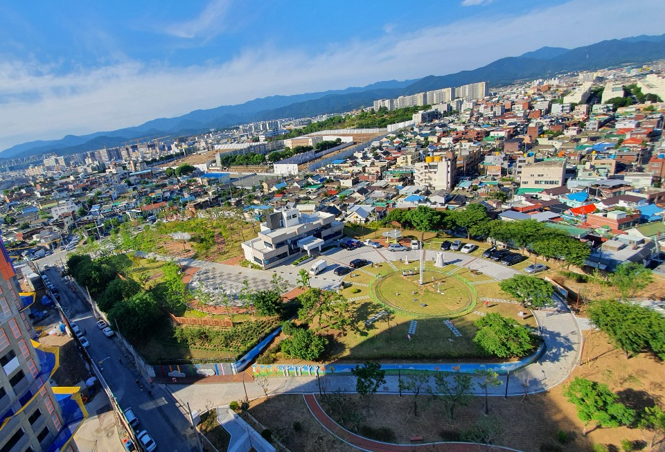 기상대기념공원 전경.[대구시 제공]