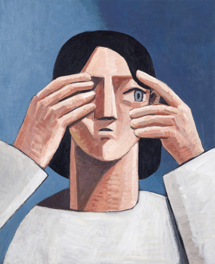김희수, 무제, 캔버스에 아크릴, 65.1&times;53 (15), 2020