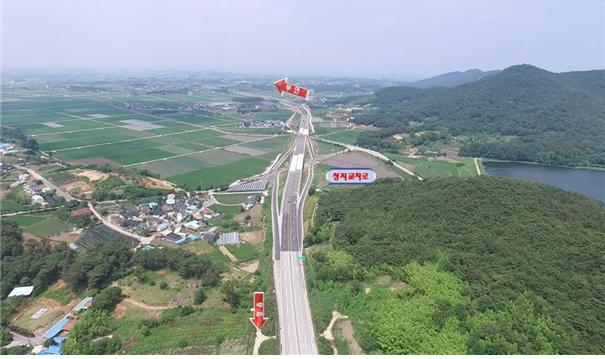 국도29호선 중 정읍-신태인2 구간 공사 모습 [국토교통부 제공]