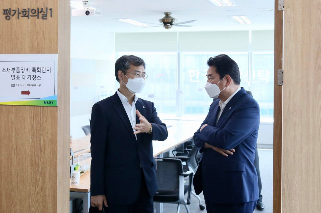 백군기 용인시장 페북 캡처.
