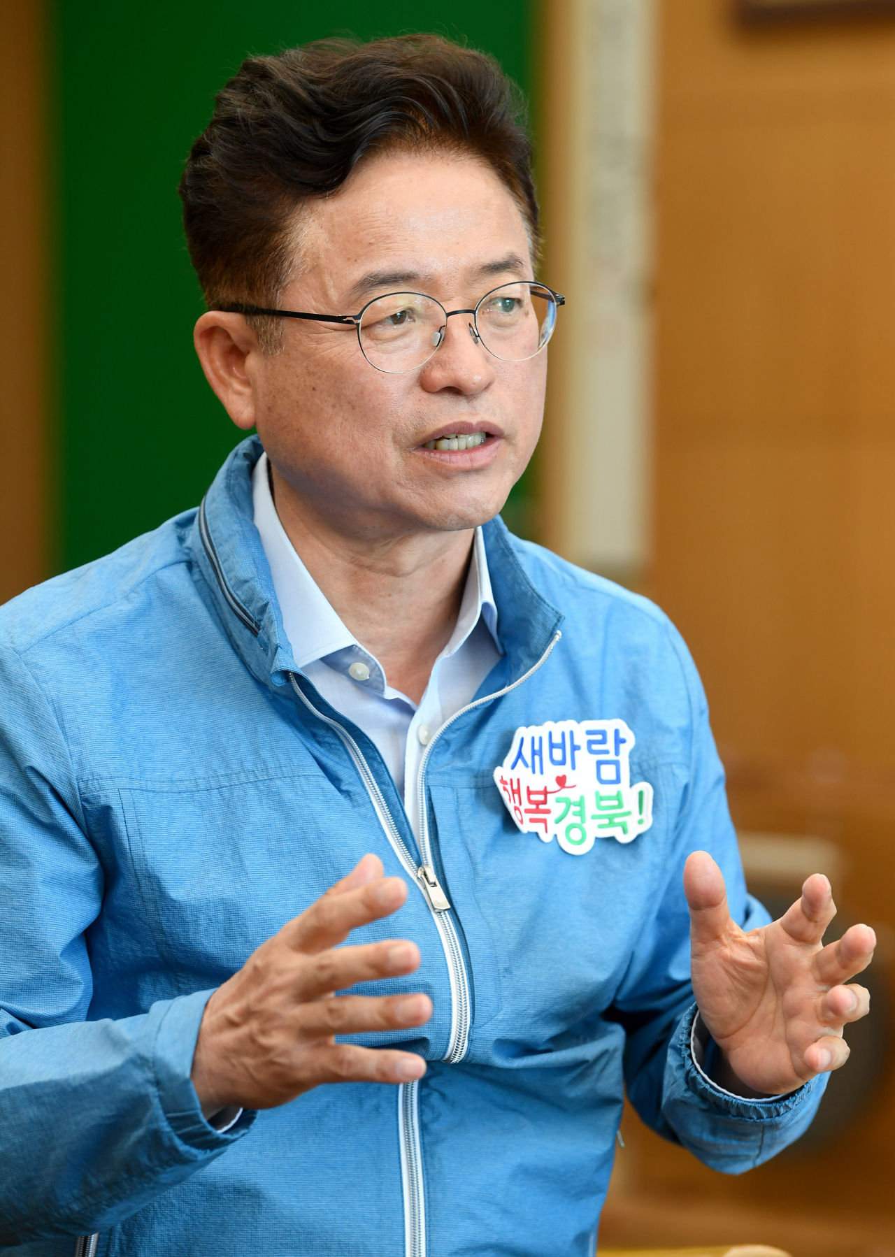이철우 지사는 코로나19를 겪으며서 아쉬운 점에 대해 “지역에 상급 종합병원이 없다는 것”이라며 “경북에도 상급종합병원이 하루빨리 구축돼야 한다”고 말했다.[경북도 제공]