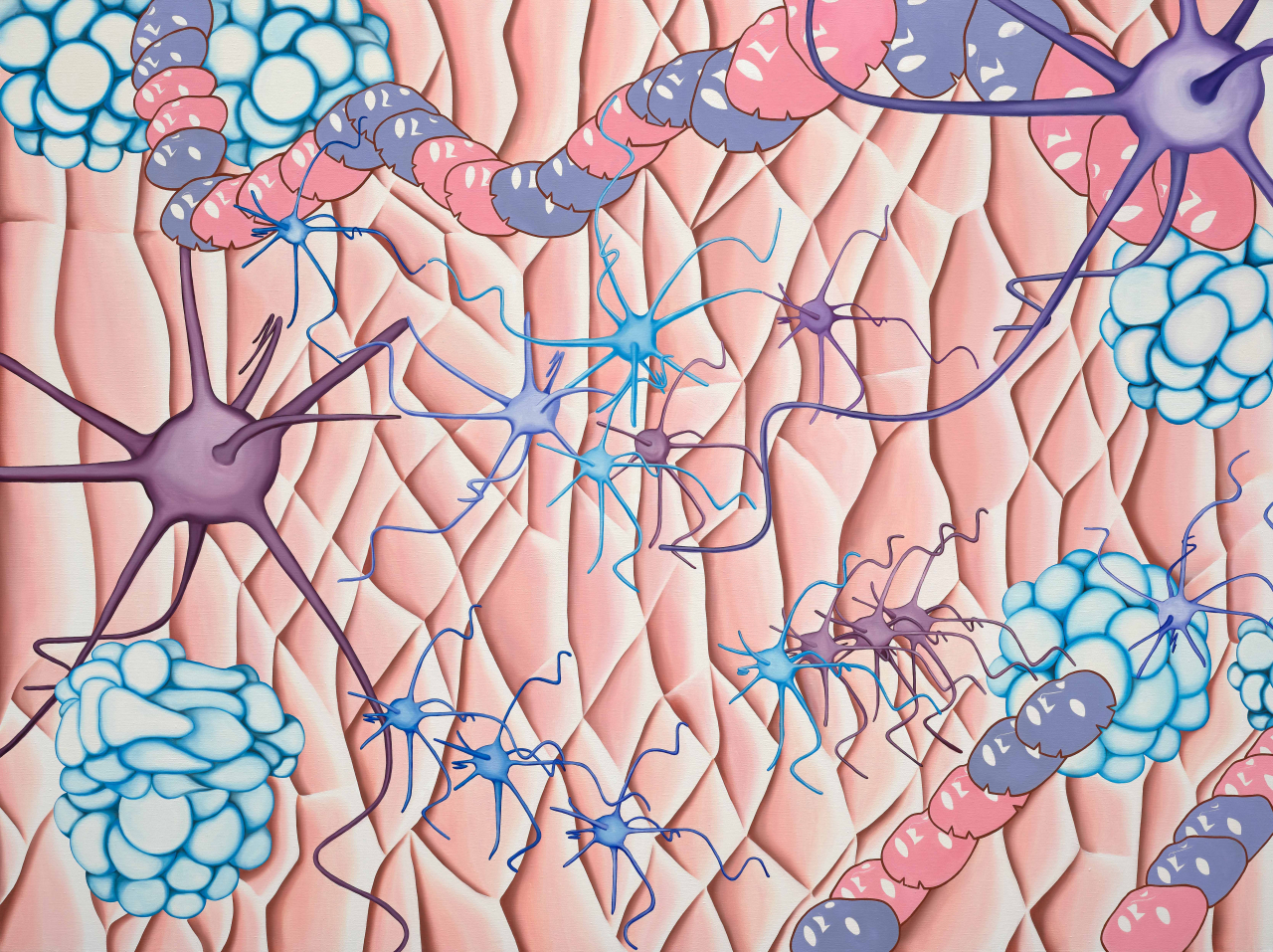 김태연, 영원한 젊음, 캔버스에 유화, 200x193cm, 2020 [사진제공=공근혜갤러리]