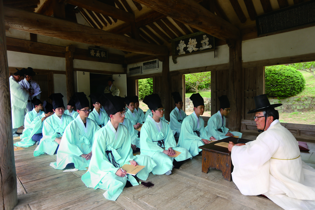 병산서원 충효교육