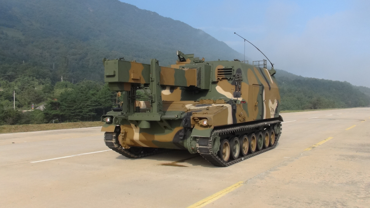 한화디펜스 K56 탄약운반장갑차. [한화디펜스 제공]