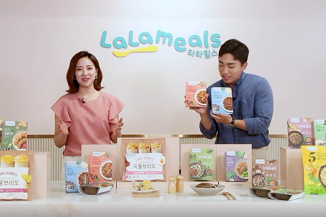 가정간편식 '라라밀스' 제품 소개 영상 [제공=삼성웰스토리]