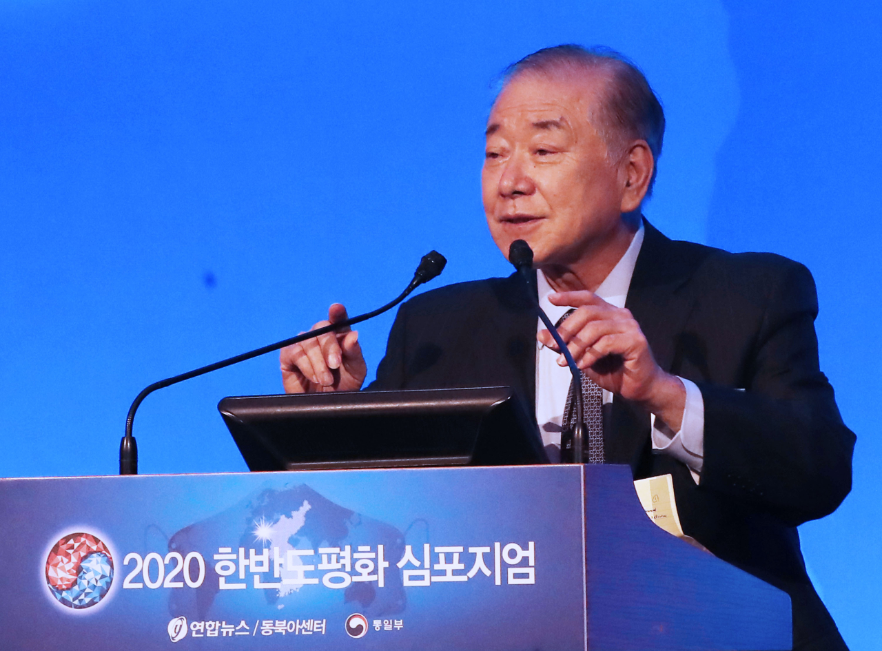 Moon Chung-in, special adviser to President Moon Jae-in  for foreign affairs and national security (Yonhap)