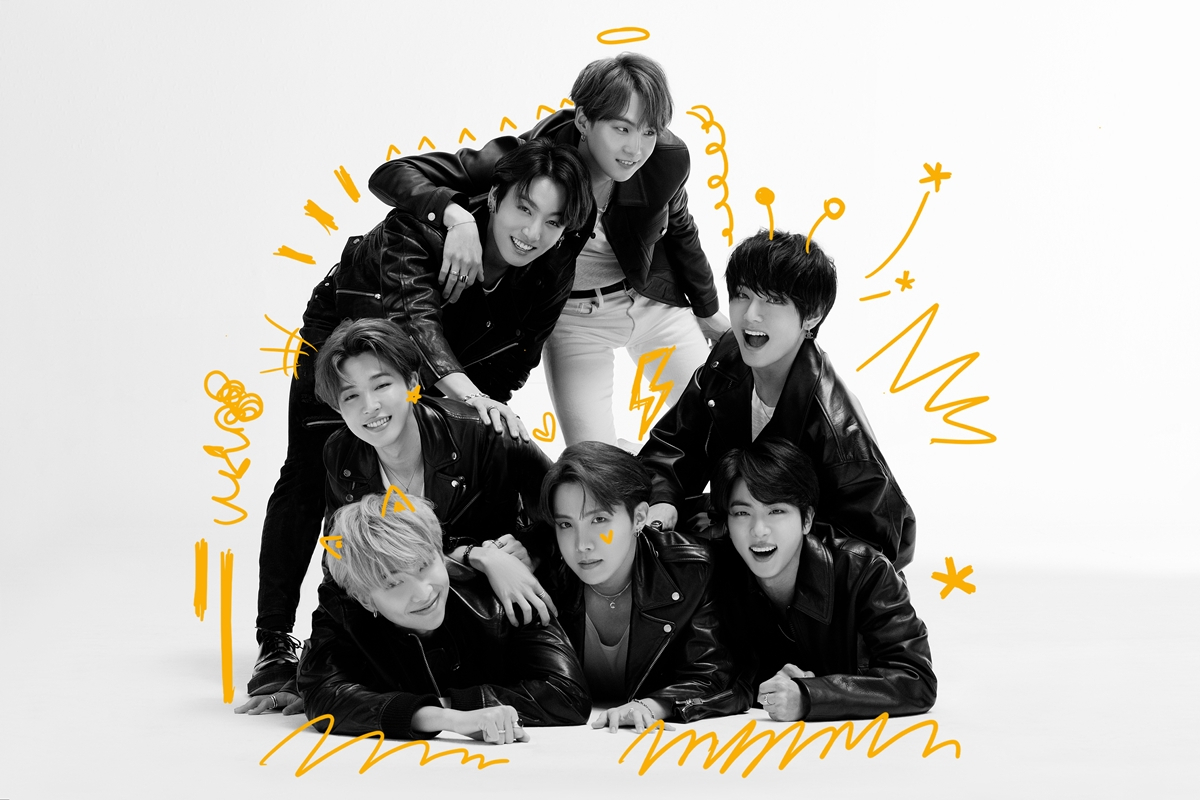 배스킨라빈스 새 광고 모델 방탄소년단(BTS). [사진제공=배스킨라빈스]