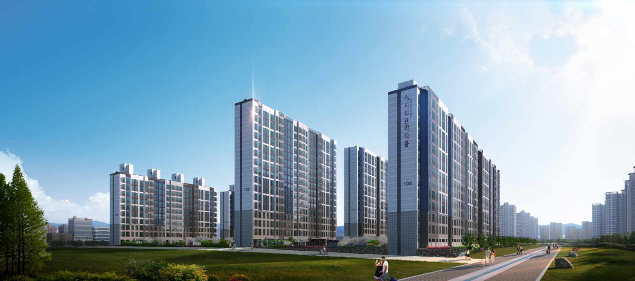 시티건설, '대구 안심 2차 시티프라디움' 견본주택 3일 개관 - 헤럴드경제