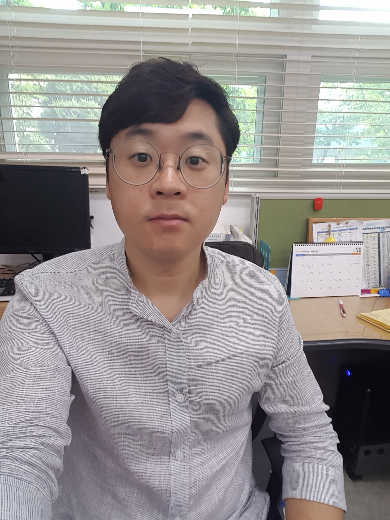 청소자원과 장정식 주무관. [오산시 제공]