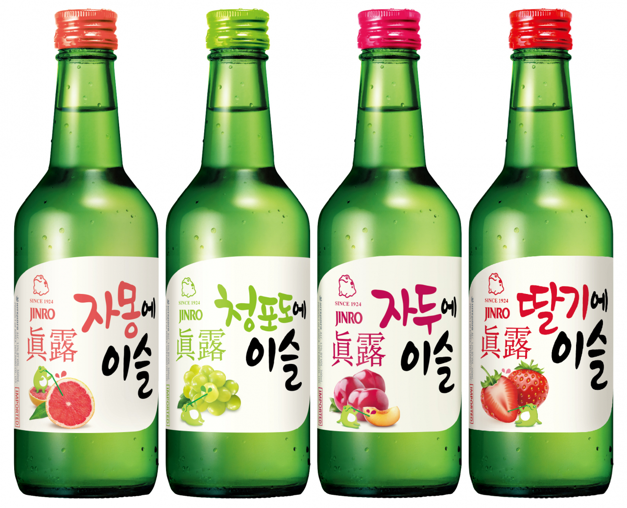 하이트진로 중국 과일리큐르 제품 [사진제공=하이트진로]
