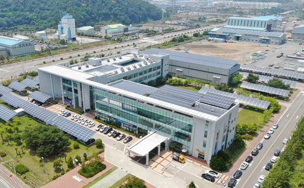 전남테크노파크 전경.