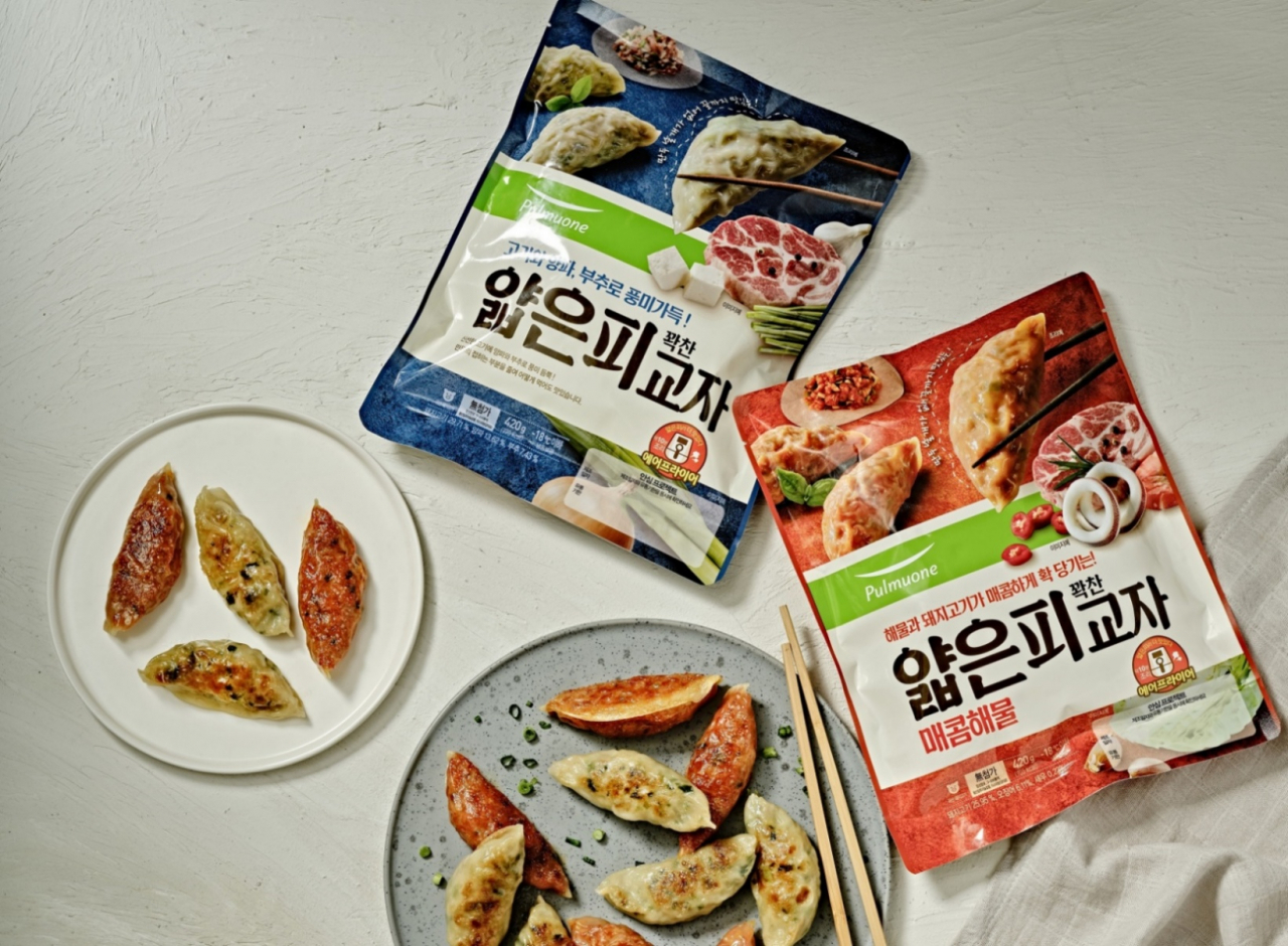 풀무원 '얇은피꽉찬교자' 제품 이미지 [제공=풀무원]