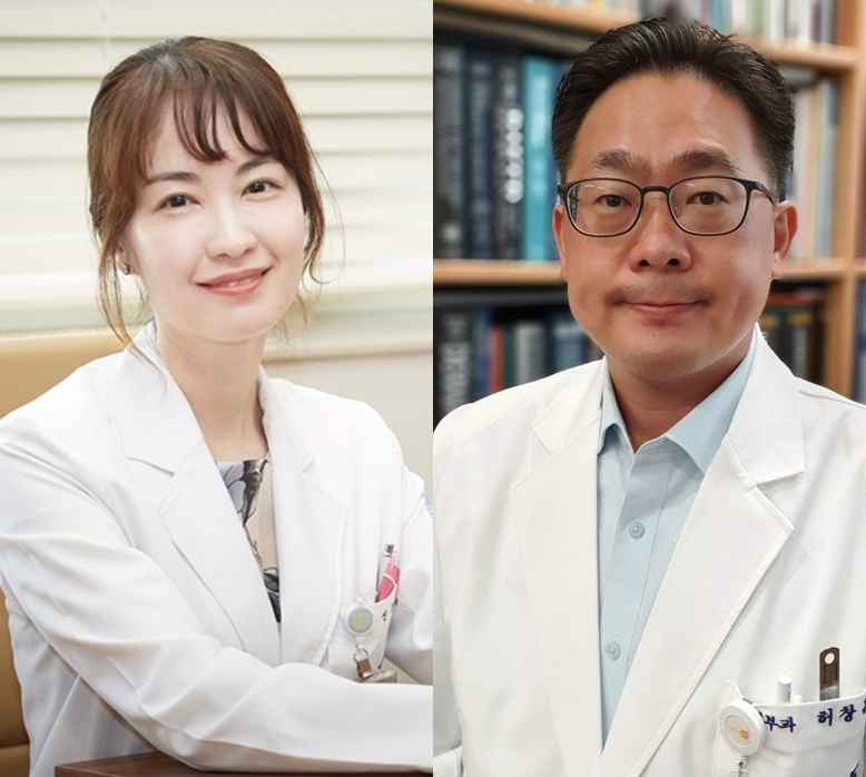 분당서울대병원 피부과 신정원 교수(왼쪽), 허창훈 교수(오른쪽)