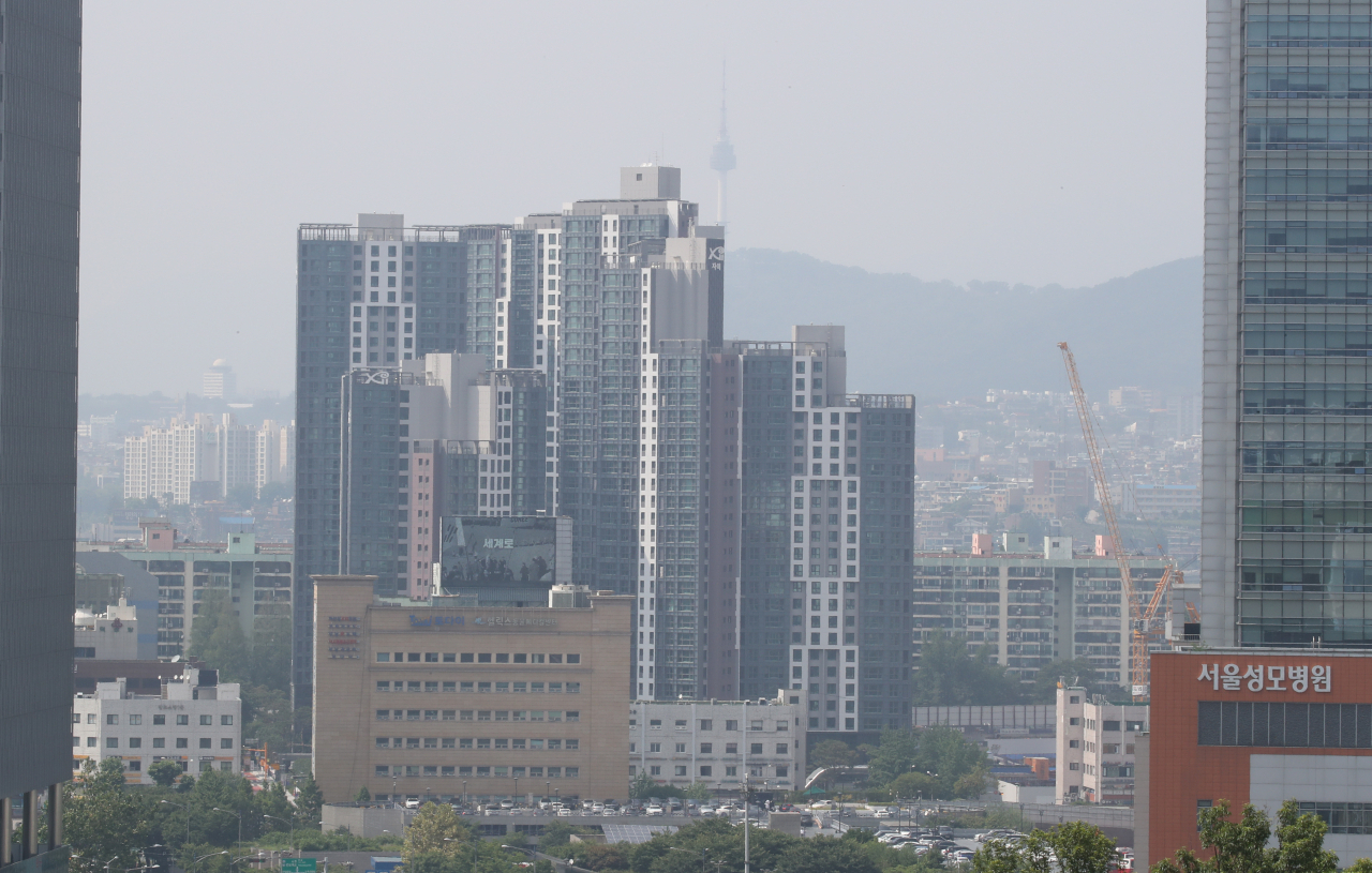 지난 10일 서울 서초구 반포동 아파트 일대 [연합뉴스]