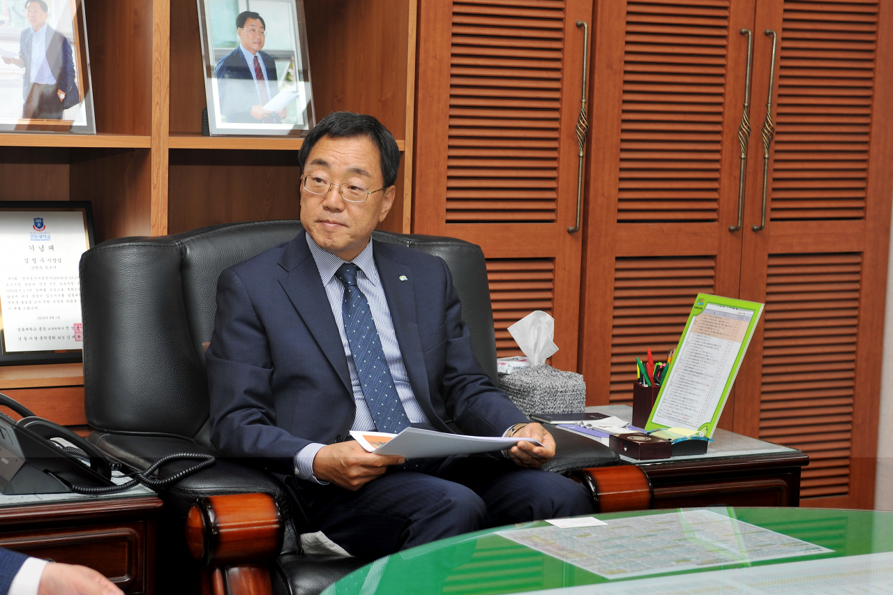 김철수 속초시장.