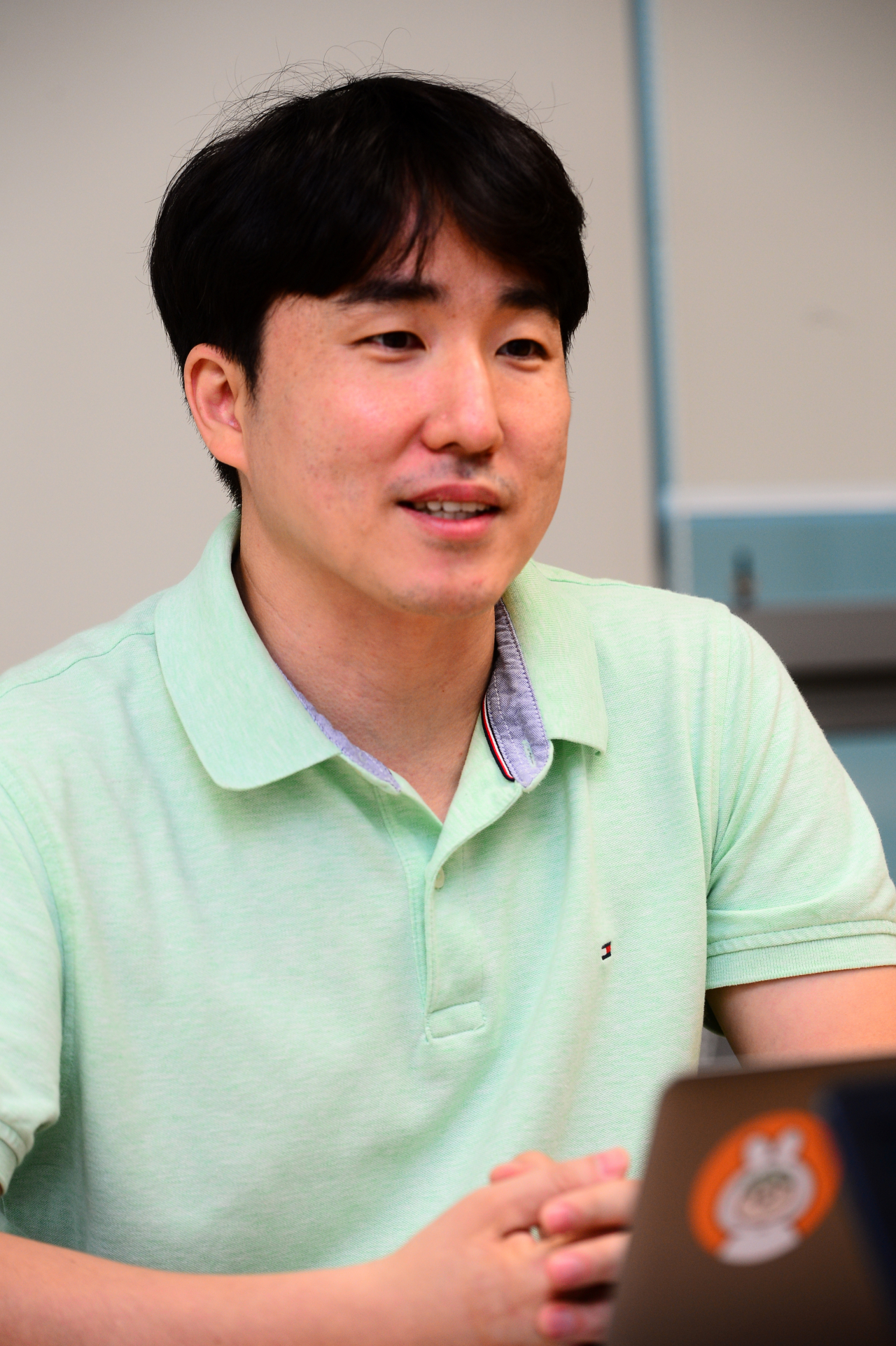 최근 서울 강남구 당근마켓 본사에서 만난 김용현(42) 당근마켓 공동대표. [사진=박해묵 기자/mook@heraldcorp.com]