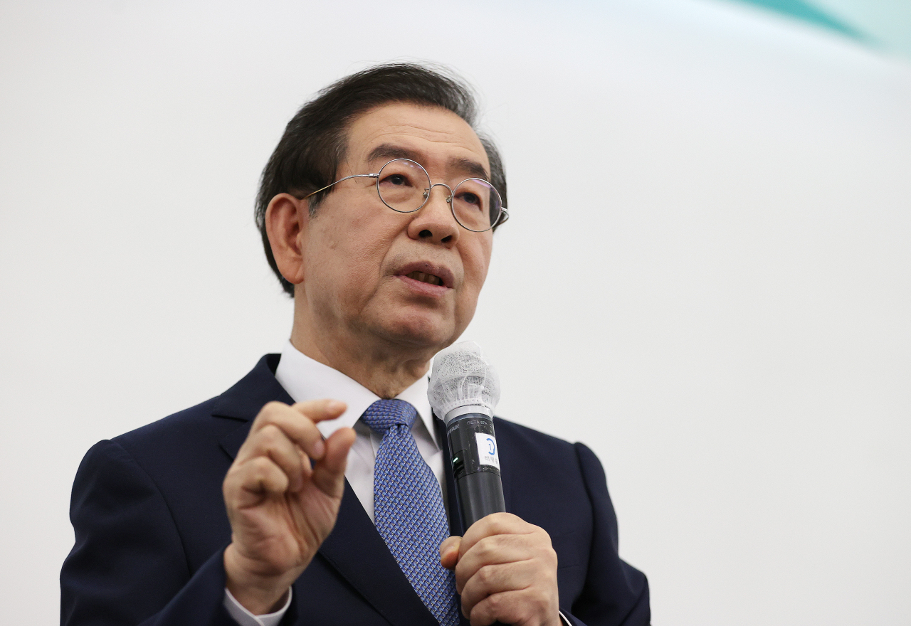 고(故) 박원순 서울시장의 생전 모습. [연합]