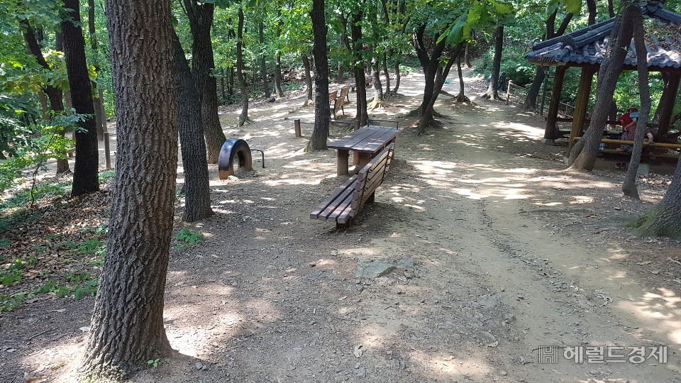 방배근린공원 내 민간 소유 부지. 서울시는 소유주와 3년간 무상 사용하는 계약을 맺었다. [서울시 제공]