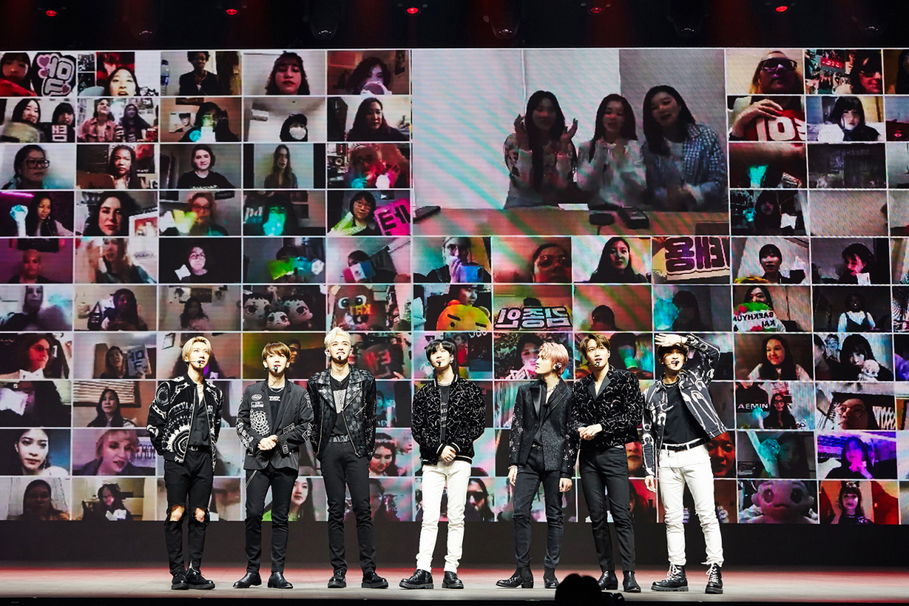 전 세계 최초로 온라인 유료 콘서트 시대를 연 SM엔터테인먼트의 비욘드라이브 [SM엔터테인먼트 제공]