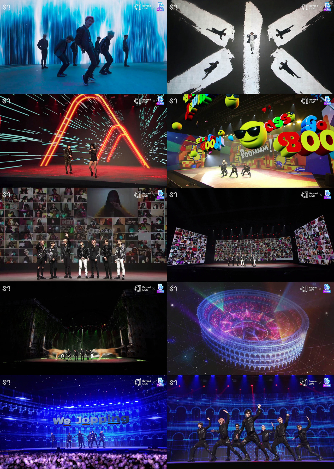 전 세계 최초로 온라인 유료 콘서트 시대를 연 SM엔터테인먼트의 비욘드라이브 [SM엔터테인먼트 제공]