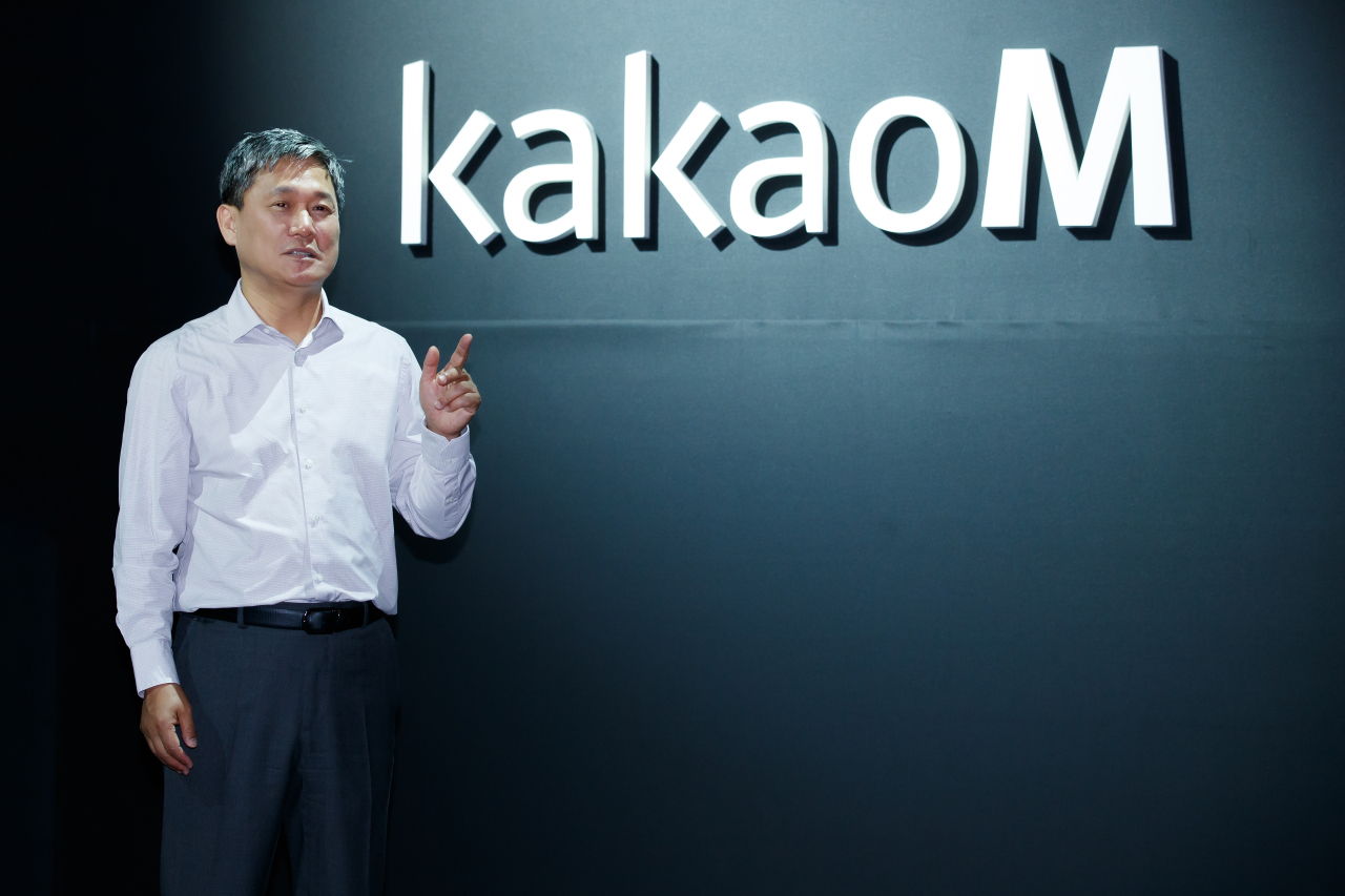 Kakao M CEO Kim Sung-soo (Kakao M)　